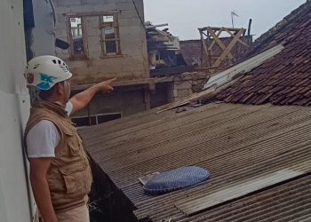 Empat Rumah di Batujajar KBB Rusak Akibat Angin Kencang