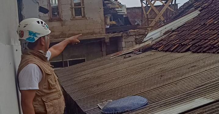 Empat Rumah di Batujajar KBB Rusak Akibat Angin Kencang