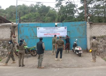 Satpol PP Bandung Barat Hentikan Sementara Aktivitas PT Ibu