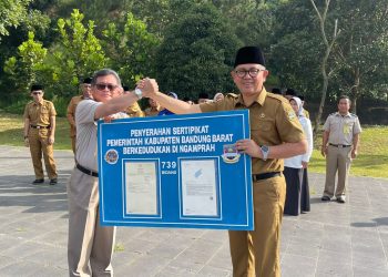 Target Sertifikasi Aset Pemkab Bandung Barat Tercapai