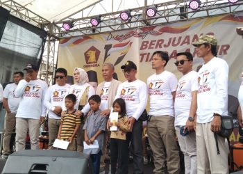 HUT Ke-17, Gerindra KBB Bagikan Puluhan Santunan dan Sembako
