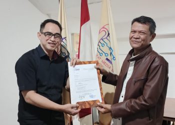 Terima Surat Mandat Dari Pengurus SMSI Jabar,  M Basir Siap Jalankan Tugas Dengan Profesional
