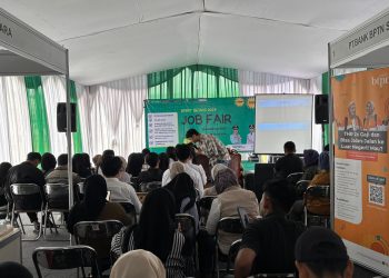 Realisasikan Program Bupati Bandung, Dinas Ketenagakerjaan Gelar Job Fair di Cangkuang