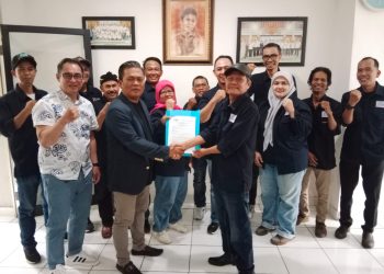 Kantongi SK SMSI Jabar, M Basir Siap Berkontribusi Demi Kemajuan Kab Bandung