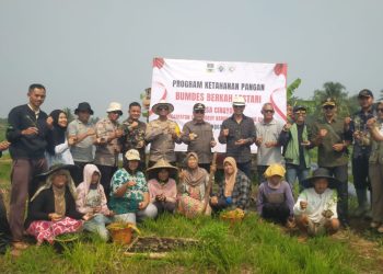 Pemdes Ciroyom Resmi Launching Program Ketahanan Pangan