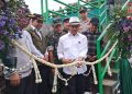Tekan Banjir, Kang DS Resmikan Jembatan Lamajang