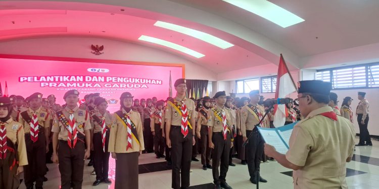 175 Pramuka Garuda Resmi Dilantik, Ini Arahan Kwarda Jabar