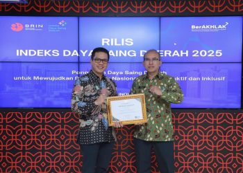 Dinilai Berhasil Perkuat Inovasi Daerah, Kang DS Raih Penghargaan dari BRIN