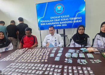 BNNK Bandung Barat Ringkus 3 Penjual dan 1 Pengguna Obat Terlarang