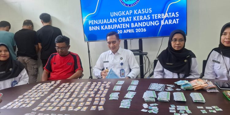 BNNK Bandung Barat Ringkus 3 Penjual dan 1 Pengguna Obat Terlarang